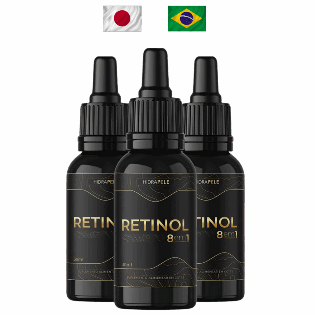 Retinol 8 em 1: transforme sua rotina de beleza em resultados visíveis.